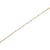 2020s 10K Two-Tone Gold 2.0 Cttw Baguette Diamond Channel Link Bracelet For Sale - Image 5 of 5