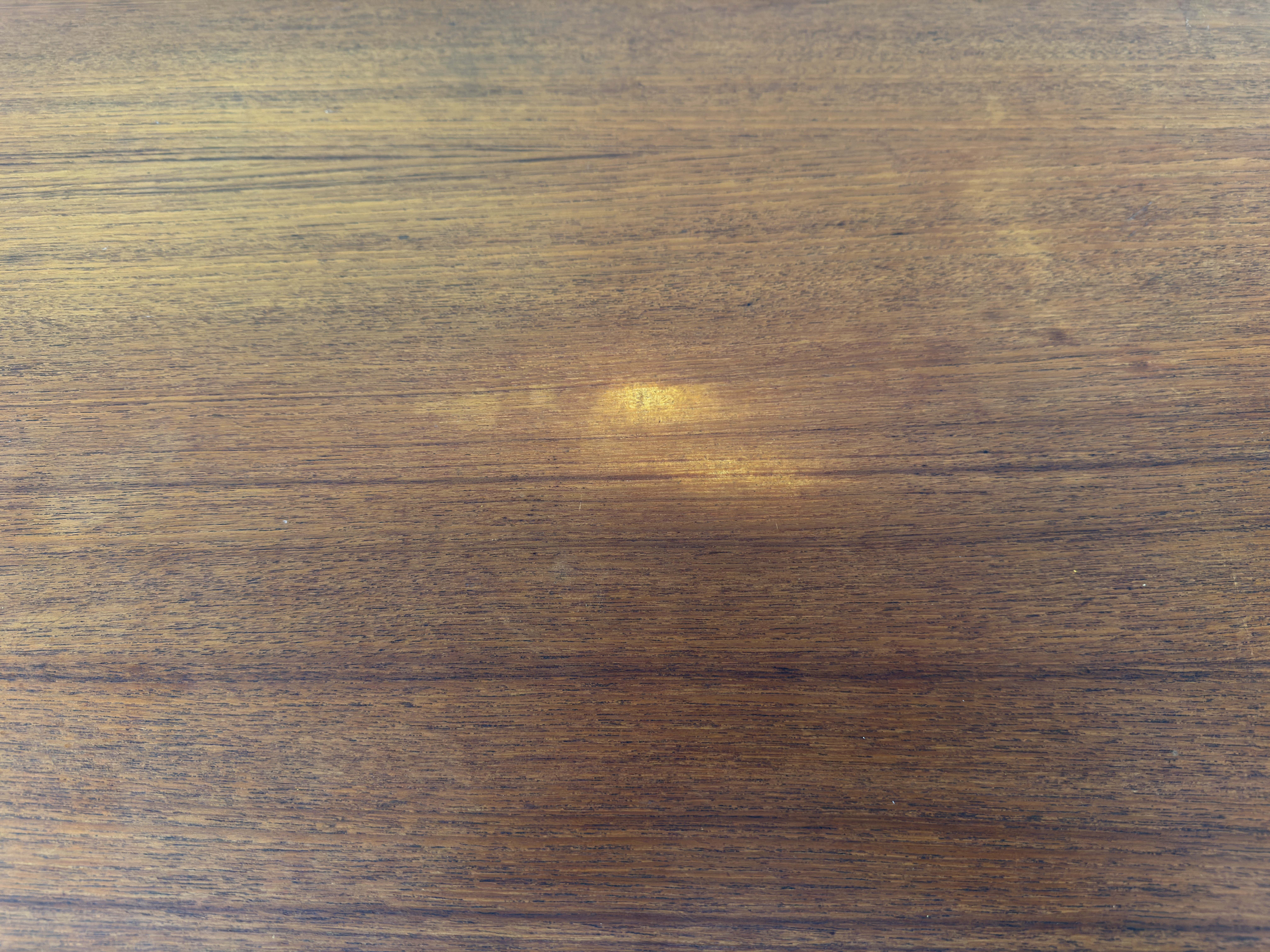 Vintage Danish Mid-Century Modern Teak Expandable Dining Table For Sale - Image 18 of 18
