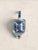 Ceramic Antique English Wedgewood Tower of London Blue & White Transferware Coffee Pot For Sale - Image 7 of 8
