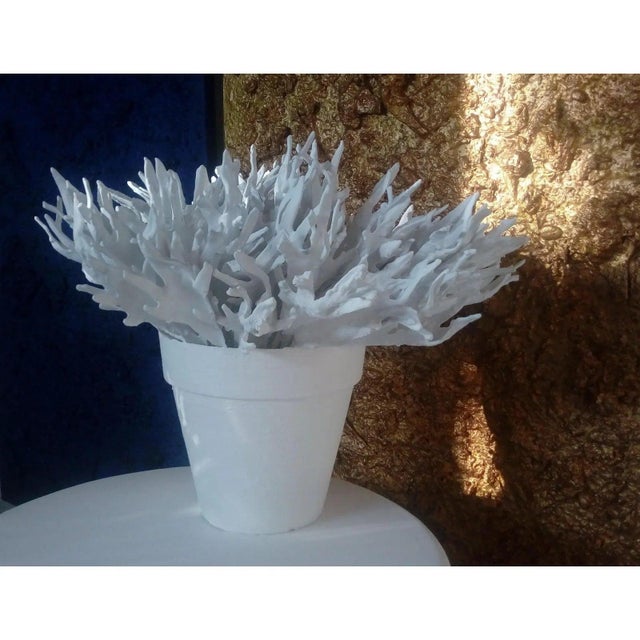 Cy Twombly Inspired Original One-of-a-Kind Still-Life Floral Sculpture For Sale - Image 6 of 7