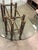 Late 20th Century McGuire Furniture Bamboo Rattan + Glass Dining Table, Vintage For Sale - Image 5 of 12