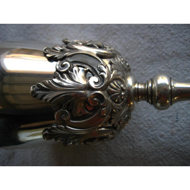 Portuguese Silver Chalice in Box 19 Century For Sale - Image 9 of 14