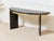 Postmodern Half Moon Vintage Entry Table For Sale - Image 3 of 7