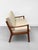 1970s 3-Seater Senator Sofa in Leather and Teak by Ole Wanscher for Cado, 1977 For Sale - Image 5 of 18