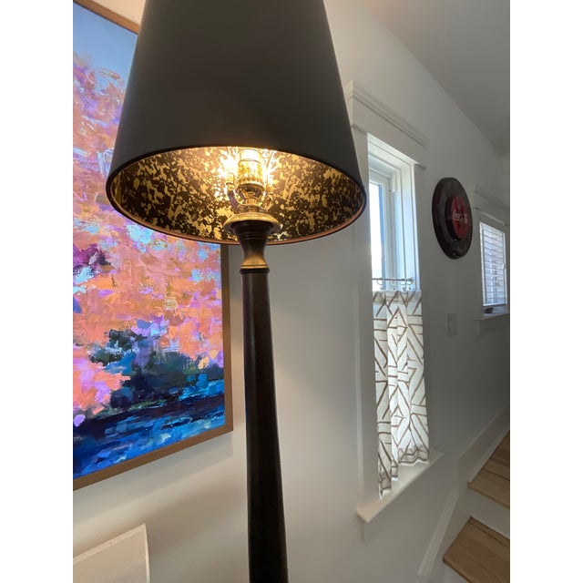 Contemporary Tall Console Lamps - a Pair For Sale - Image 11 of 12