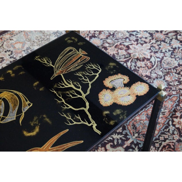 Mid-Century French Side Table For Sale - Image 5 of 10