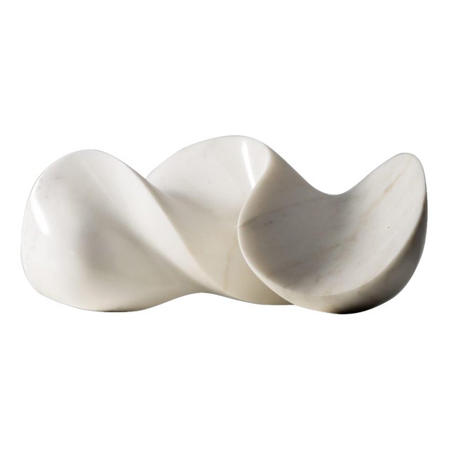 Frie, Abstract Carrara Marble Sculpture, 1970, Marble For Sale