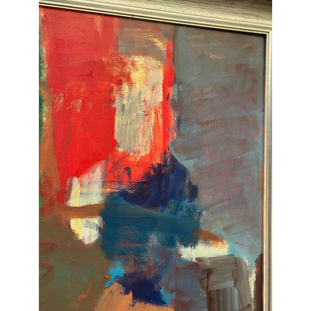 Rolf Ostermann, Conversations, Oil on Panel, Framed For Sale - Image 16 of 18