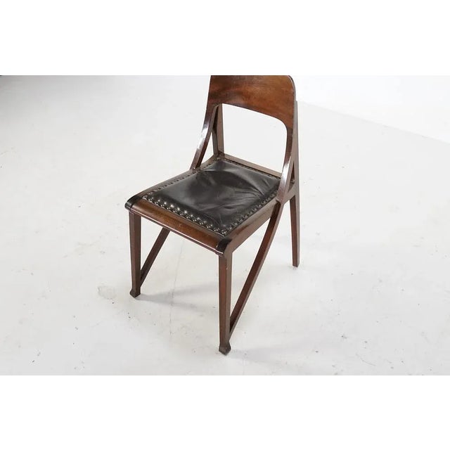 Metal Side Chair by Richard Riemerschmid for United Workshops, Germany, 1890s For Sale - Image 7 of 11