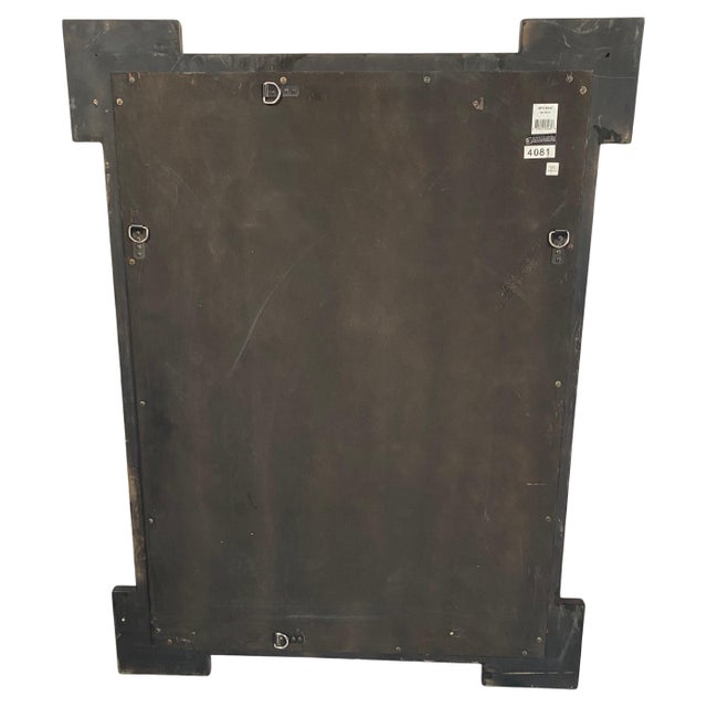 Bernhardt Large Neoclassical Style Wall Mirror by Martha Stewart for Berhardt Furniture For Sale - Image 4 of 4