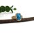 2020s 3.3ct Sonoran Turquoise Ring With Natural Diamond Accents in Solid 14k Gold, Size 6.75 For Sale - Image 5 of 6