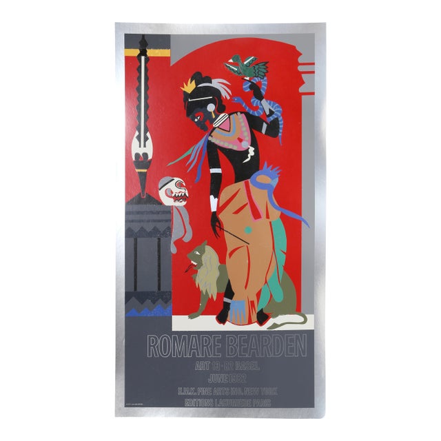 Odysseus: Circe (Exhibition), 1982 Screenprint Poster by Romare Bearden For Sale