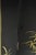 Decorator Chinoiserie Black Lacquer Oriental Painted 4 Panel Room Divider Screen For Sale - Image 12 of 16