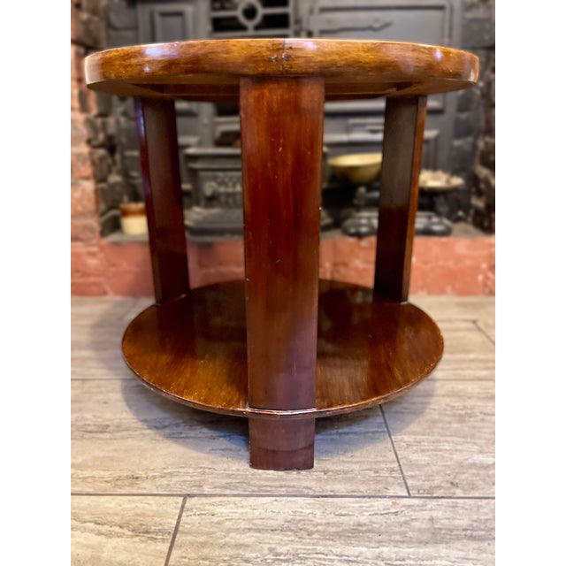 Mid-Century Art Deco Style Coffee Table with Double Tray, 1950s For Sale - Image 10 of 14