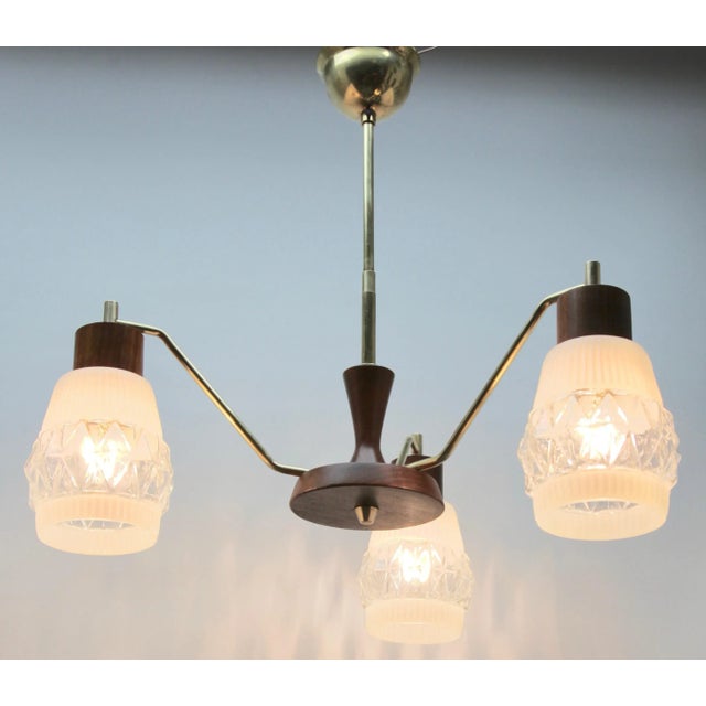 Vintage Italian Chandelier, 1960s For Sale - Image 6 of 12