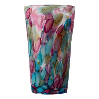 Murano Glass Vase from Pino Signoretto, 1990 For Sale