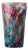 Murano Glass Vase from Pino Signoretto, 1990 For Sale
