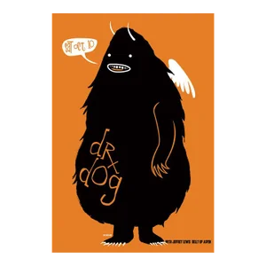 2009 American Concert Poster - Dr. Dog, Jeffrey Lewis (Belly Up)