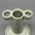 Classic Chinese official‑style celadon arrow vase, featuring distinctive tubular side handles, tall slender neck and...