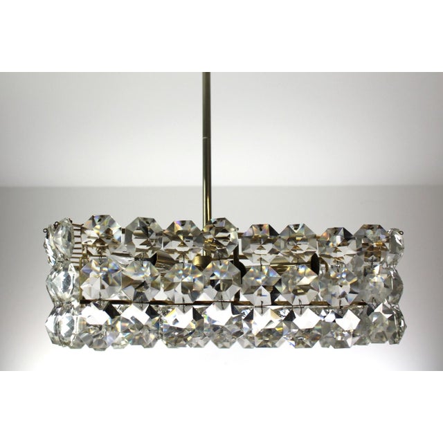 Mid-Century Modern Crystal Chandelier from Bakalowits, 1960s For Sale - Image 3 of 12