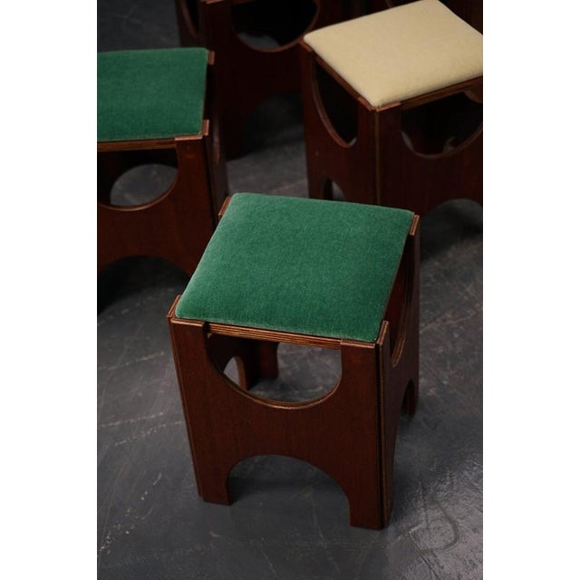 Modernist Stool from Charles Vandenhove, 1920s For Sale - Image 18 of 18