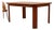 Oak Vintage Dining Table Without Leaf For Sale