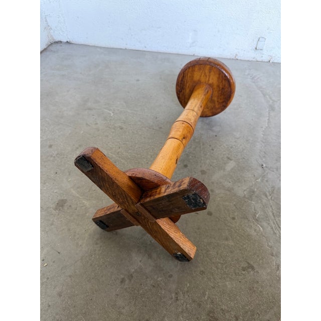 Oak Side Table, 1950 For Sale - Image 16 of 17