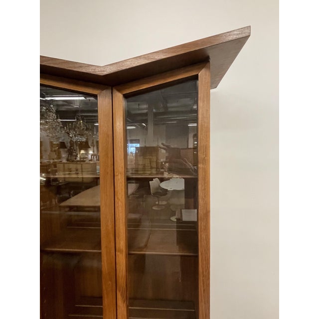 An Irish Mid Century Modern Breakfront, China Cabinet, Showcase ...