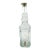 Antique French Mold-Blown Glass Liquor Fountain With Wooden Spigot, Circa 1900 For Sale