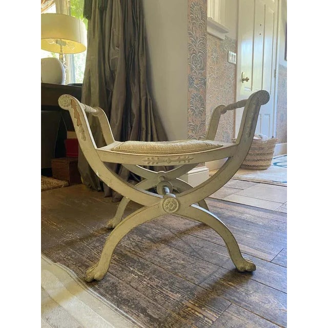 18th Century Late Gustavian Stools - A Pair For Sale - Image 11 of 12