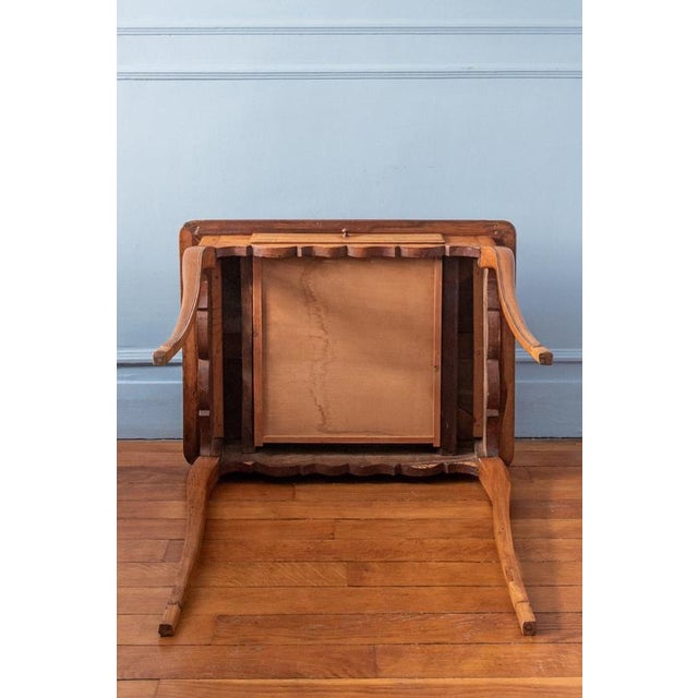 French Louis XV Walnut Table, 1750 For Sale - Image 12 of 14