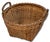 Excellent Smaller 10 Inch Size Antique American Hand Woven Ash Splint Berry Basket With Nice Patina - Late 19th Century For Sale - Image 11 of 18