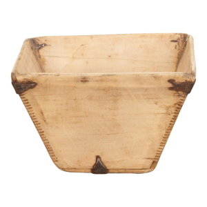 Rustic Charming Farmers Wood Bucket