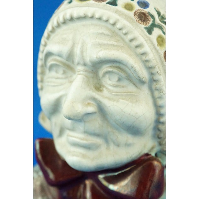 20th Century Ceramic Bust of Fisherman's Wife from Michael Andersen & Son, Denmark For Sale - Image 13 of 18