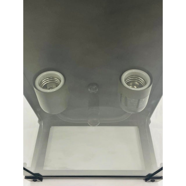 Transparent Remains Lighting "Mercer 17" Exterior Brass Lantern or Wall Sconce, American For Sale - Image 8 of 10