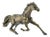 Running Horse - Bronze Sculpture by C. Mongini - 1970s 1970s For Sale
