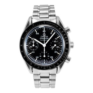 Omega Speedmaster Reduced 39mm 3539.50.00 Stainless Steel Automatic Watch For Sale
