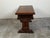 Italian 1800s Walnut Trestle Base Table with Two Drawers and Carved Motifs For Sale - Image 10 of 12
