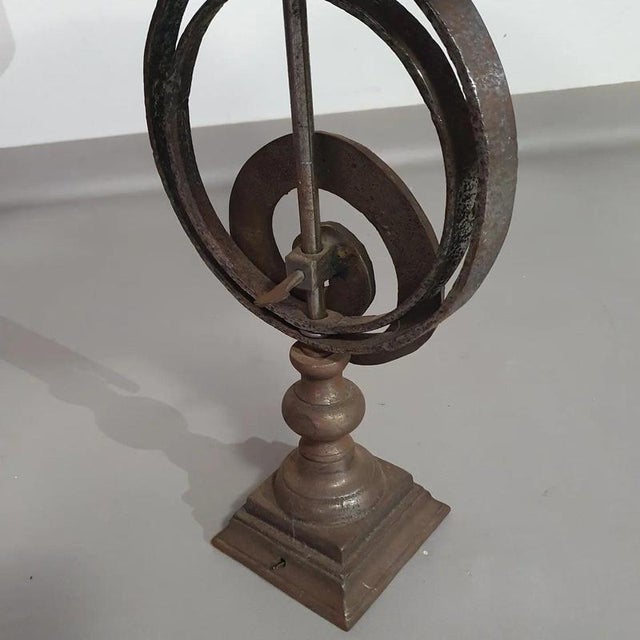 Vintage Brutalist Table Lamp For Sale - Image 9 of 11