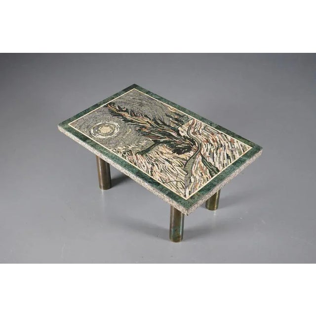 Mid-Centry Modern Mosaic Table, 1950s For Sale - Image 9 of 9