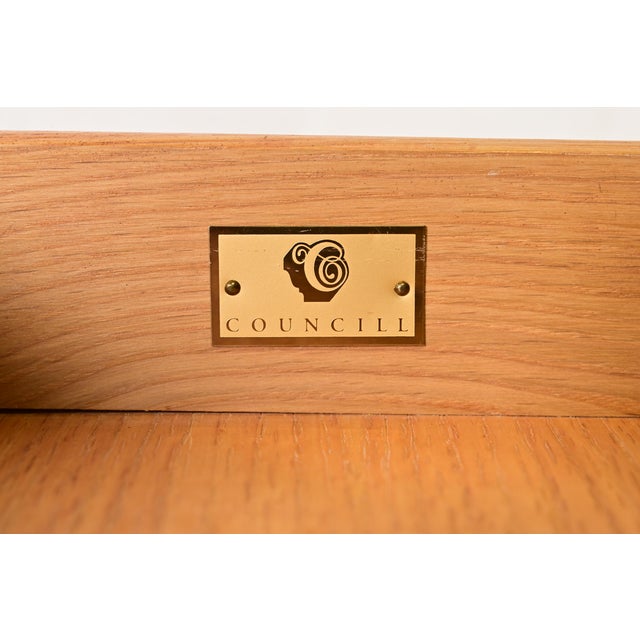 Brown Councill Furniture Georgian Carved Mahogany Buffet Server or Console Table For Sale - Image 8 of 13
