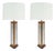 1960s George Nelson Modernist Table Lamps - a Pair For Sale