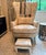 Tall Embroidered Wingback With Footstool For Sale - Image 13 of 13