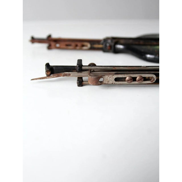Antique Hand Stitch Tool Circa 1880s - a Pair For Sale - Image 9 of 13