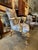 Early 20th Century Pair of French Style Gold-Gilded Armchairs For Sale - Image 4 of 8