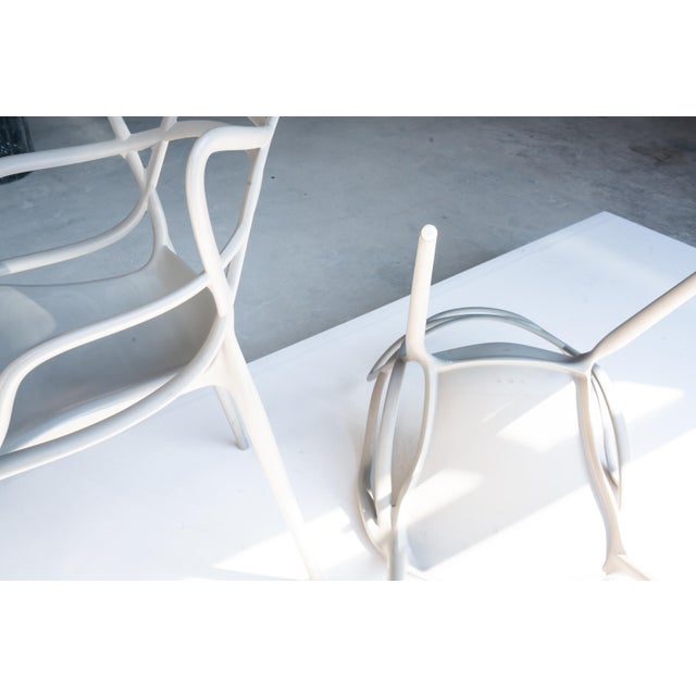 Kartell Philippe Starck With Eugeni Quitllet Masters Chairs - a Pair For Sale - Image 9 of 13
