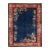 Pasargad DC Navy Blue Antique Chinese Art Deco Rug For Sale