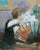 Young Woman with a Fan Poster attributed to Jean-Louis Forain For Sale