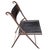 Mid 20th Century Set of Four Italian Modern Folding Chairs For Sale - Image 5 of 17
