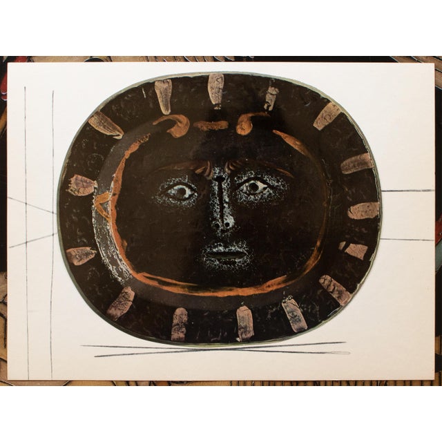 The School of Paris 1955 Set of 15 Prints of Picasso's Ceramic Platters For Sale - Image 3 of 18